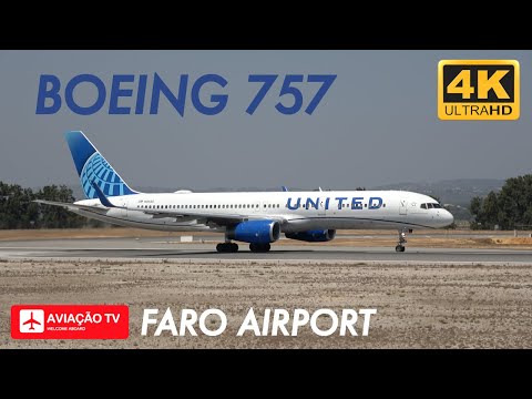 Faro Airport - Boeing 757-224 - United Airlines - N41140