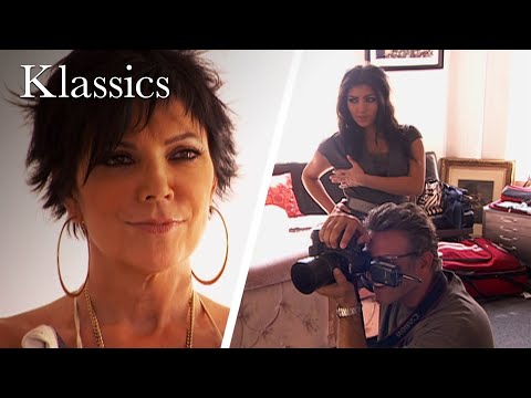 Kim Kardashian Makes Kris Jenner Strip for Photoshoot | KUWTK Klassics | E!