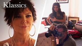 Kim Kardashian Makes Kris Jenner Strip For Photoshoot Kuwtk Klassics E