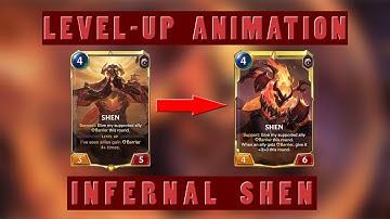 Infernal Shen level-up animation | Legends of Runeterra