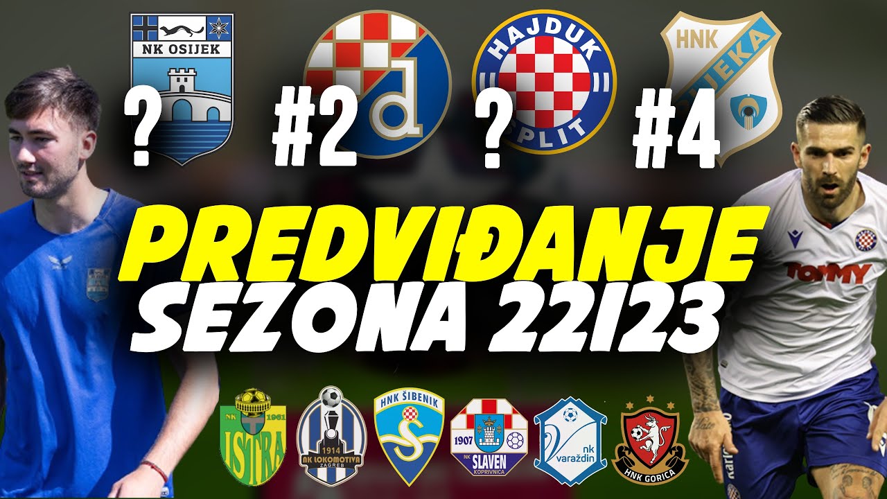 Rijeka vs Hajduk Split  Hrvatska Nogometna Liga 2022-23 