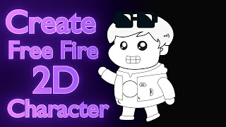How To Make Free Fire 2D Character | Free Fire 2D Character Kaise Banaye screenshot 2