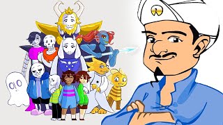 Undertale Karakterleri̇ni̇ Aki̇natöre Sordum