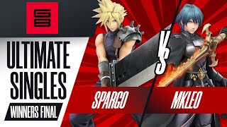 MKLeo vs Sparg0 - Winner's Final Ultimate Singles - Genesis 8 | Byleth vs Cloud