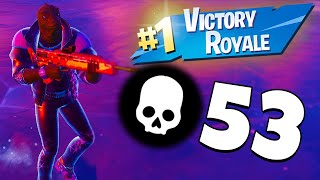 53 Elimination Solo vs Squads Zero Build Win (Fortnite Chapter 4 Season 2 Full Gameplay HD)