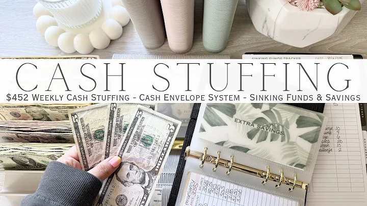 Weekly Cash Stuffing $452 | Cash Envelope System | Sinking Funds & Savings Challenges