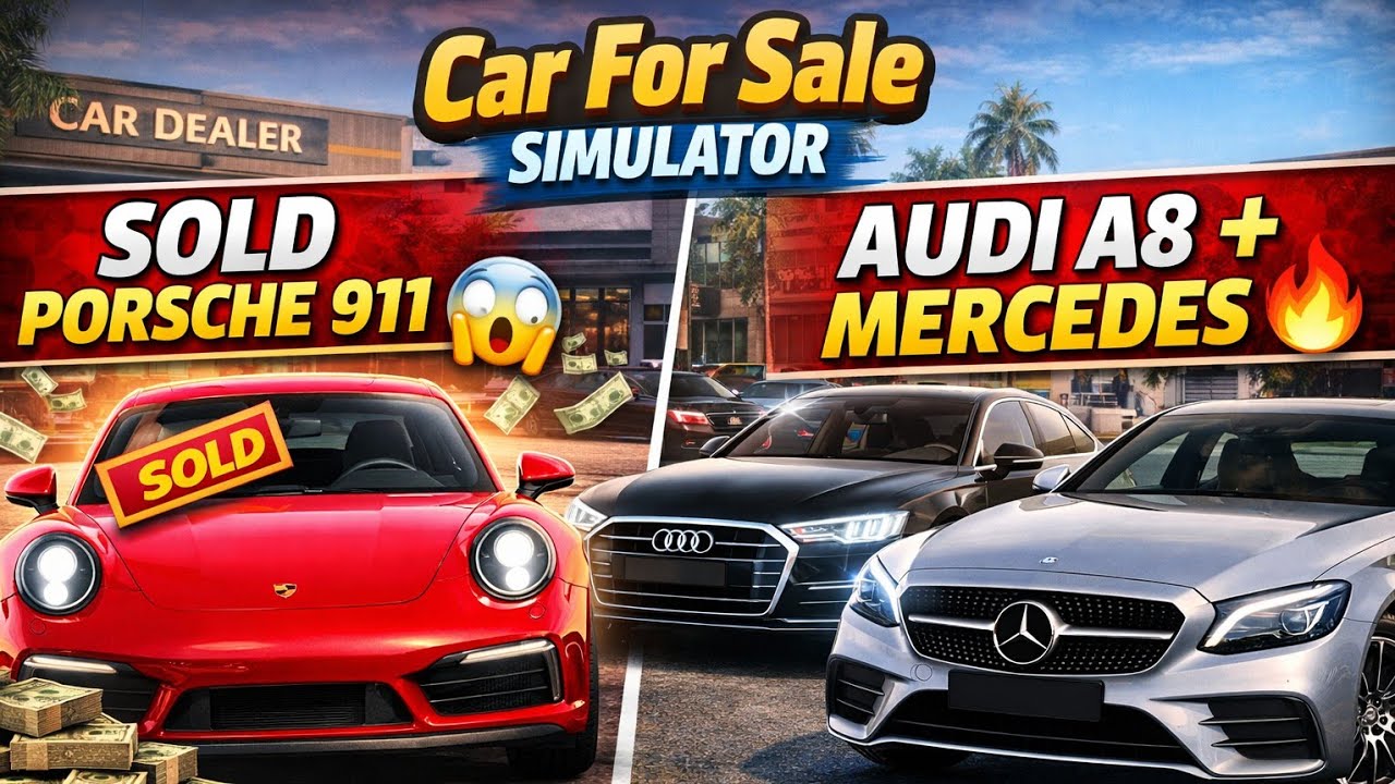 Sold My Porsche 911 😱 | Bought Audi A8 & Mercedes | Car For Sale Simulator