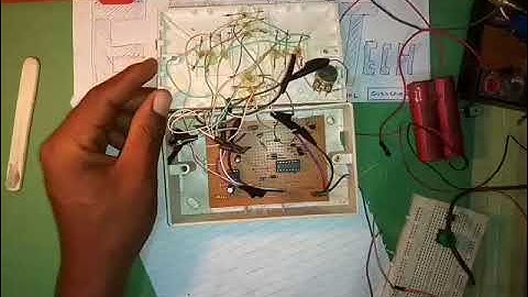 4 way traffic light using 555 timer and cd4017..