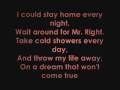 there are worse things i could do with lyrics