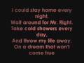 there are worse things i could do - With Lyrics!!