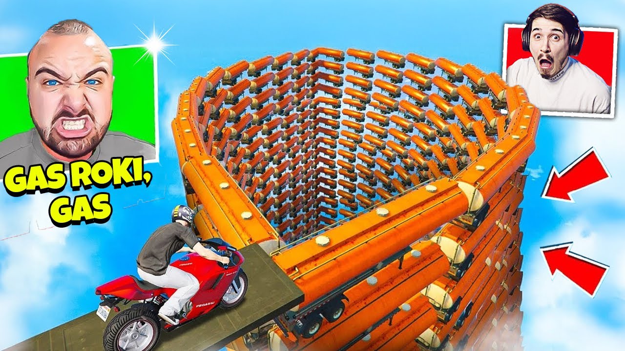 SAMO 1% IGRAČA MOŽE OVO DA PREĐE U GTA 5 TRKAMA?! 🤯 (Impe vs Šone)