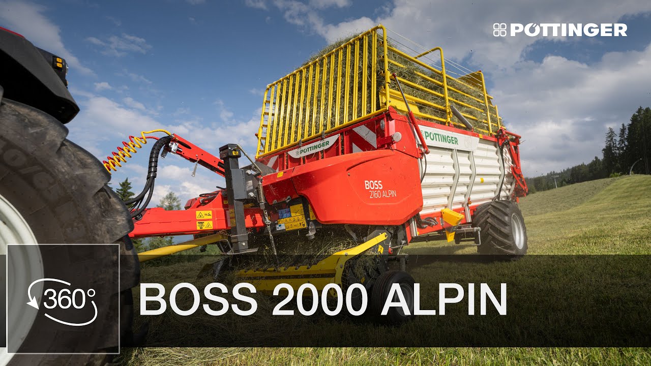 BOSS 2000 ALPIN Ladewagen - Walkaround | PÖTTINGER