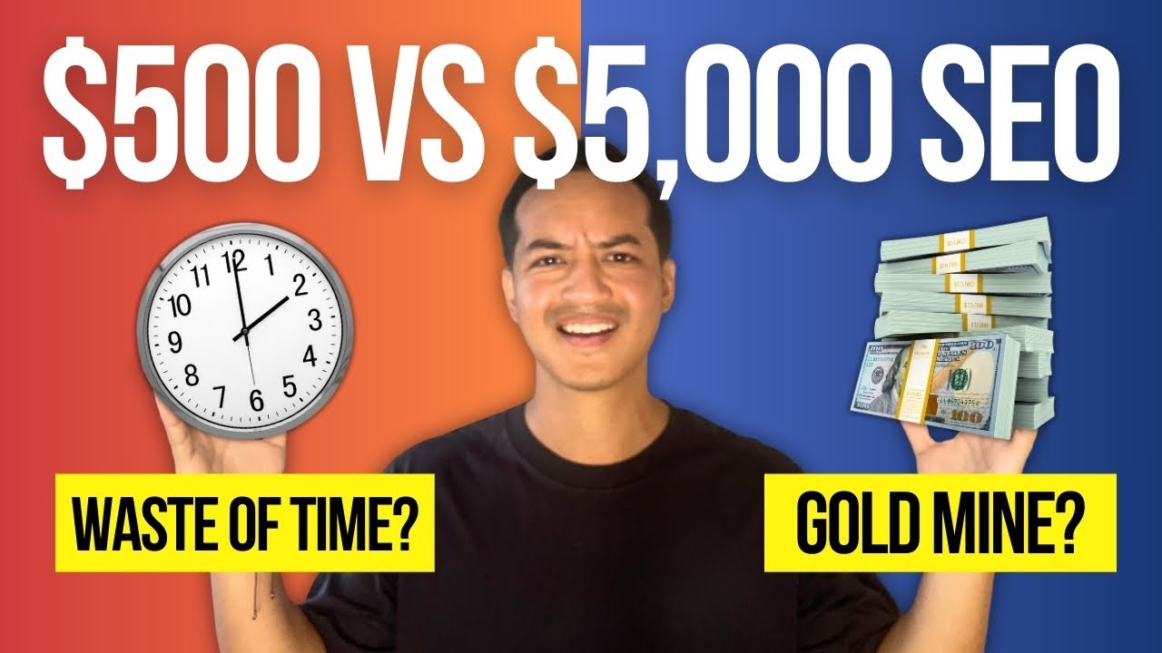 $500/mo SEO vs $5,000/mo SEO