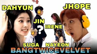 Whisper challenge Nayeon × Yoongi × Jhope × Dahyun × Jin × Irene FANMADE AU BTS - TWICE - RED VELVET