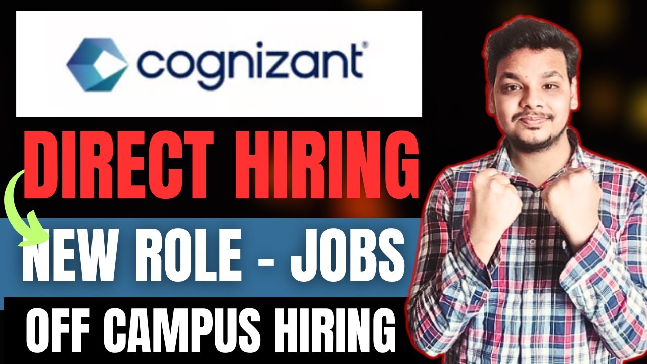Cognizant New Role Hiring Announced | OFF Campus Drive 2026, 2025 Batch ...