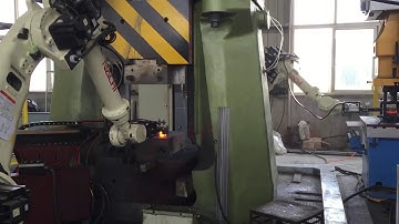 50kj CNC Fully Hydraulic Die Forging Hammer Automated Production Line