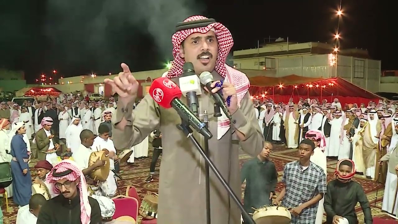 حفل كرامة وإحتفاء الشيخ سعيد بن رافع بن زارع الشهري شيخ قبيبة العمرة من بني شهر لقبيلتة الجزء الثاني