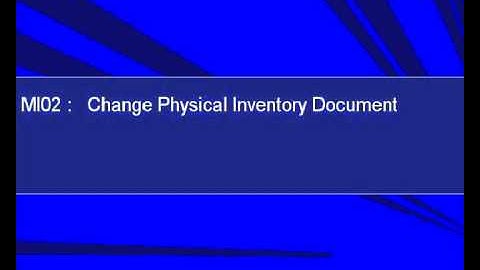 SAP Inventory Management ( IM ) Transaction codes ( Tcodes ) - Training Tutorial
