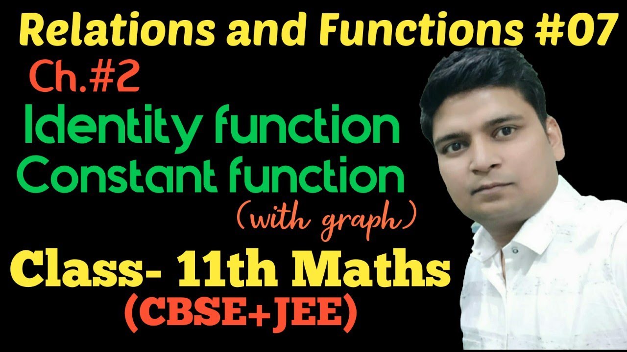 define identity function class 11