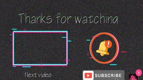 Cara buat Outro Youtube Keren mudah dan simpel | Outro/Intro Maker