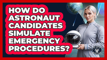 How Do Astronaut Candidates Simulate Emergency Procedures?