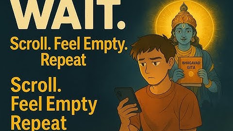Why You Feel Empty After Scrolling for Hours (Explained by Krishna)