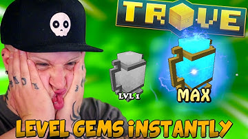 DE SNELSTE MANIER OM EDELSTENEN TE LEVELEN IN TROVE (met mods) - Scyushi Trove Highlights