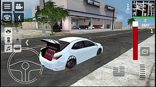 Modifiyeli Toyota Corolla ( Beyaz ) Araba Oyunu // Araba Oyunları // Toyota Corolla Car Game screenshot 2
