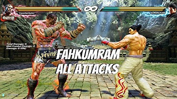 TEKKEN 7 - Fahkumram Full Move List (Final DLC Character 2020)