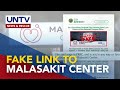 DOH warns vs. Facebook page falsely claiming affiliation with Malasakit Center