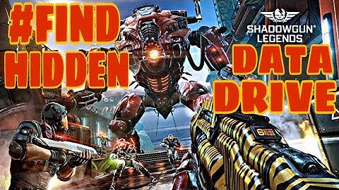 #FIND HIDDEN DATA DRIVE || SHADOWGUN LEGENDS