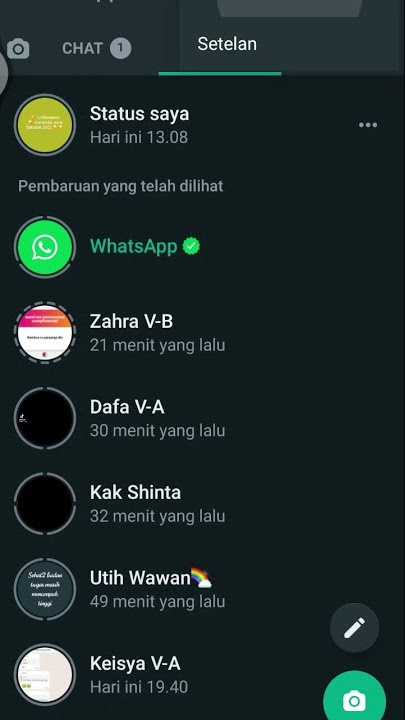 cara mem private status (buat yng belum tau) 🗿