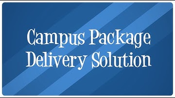 RACO Campus Package Delivery Solution