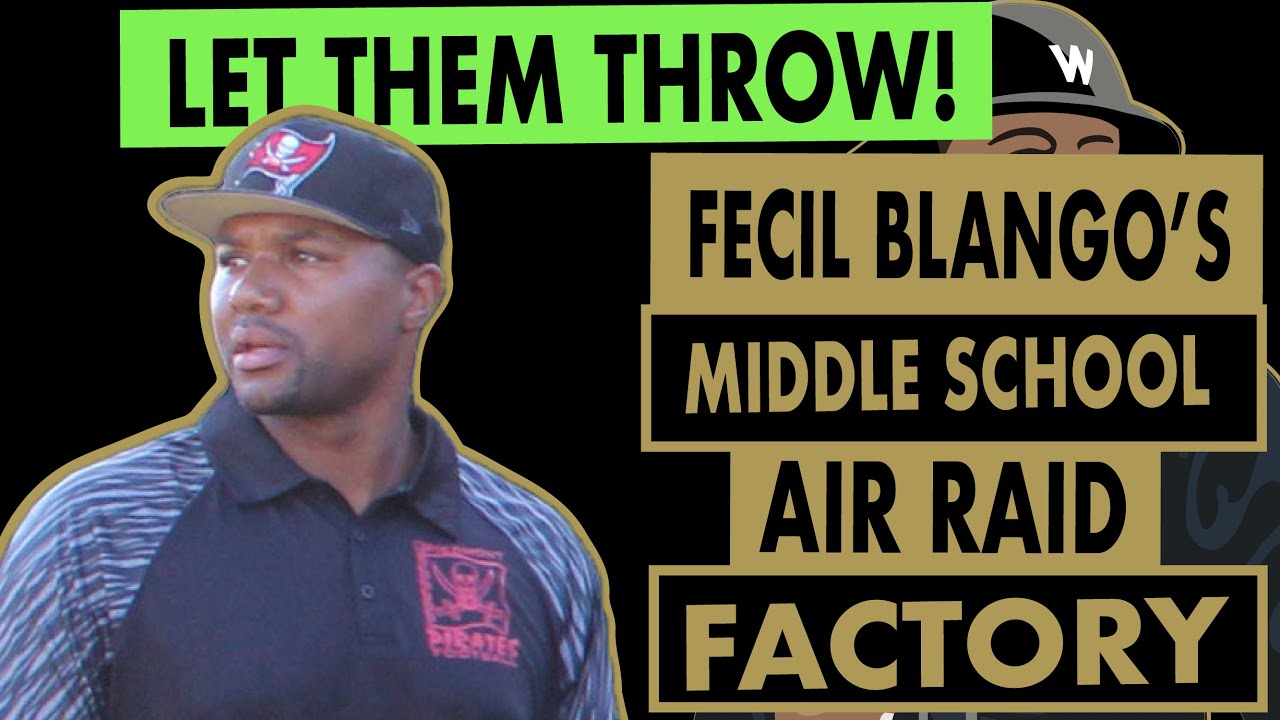 Let Them Throw: Fecil Blango's #MiddleSchoolAirRaid Factory (North Carolina)