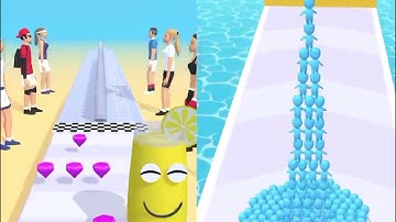 juice run vs count master🥴🫣🥴❤️| All New Levels Game Mobile Walkthrough iOS, Android Gameplay 