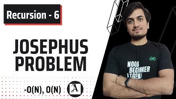 Lec-6 Josephus Problem | Recursion | JAVA | DSA