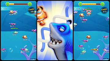 Hungry Fish 3D Gameplay Android Mobile