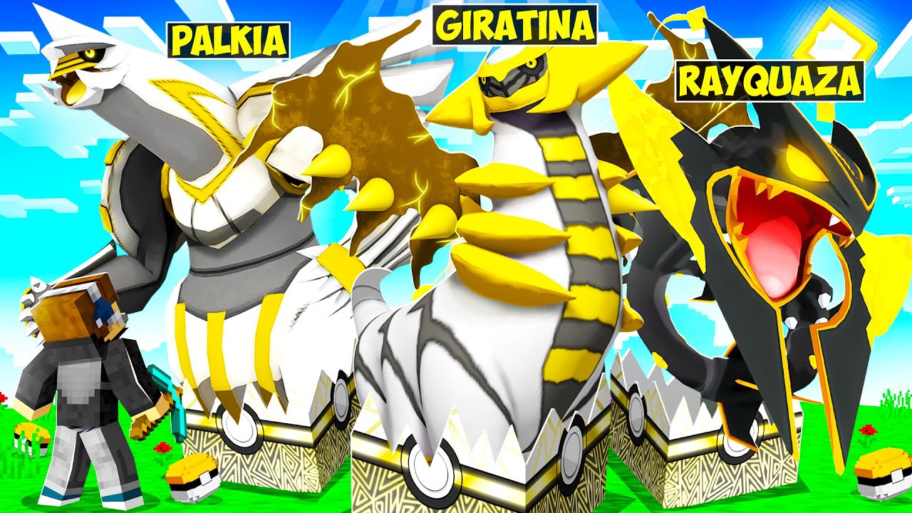 Minecraft Lucky Pixelmon - GUZZLORD SHINY vs KARTANA SHINY ! O MAIOR  POKÉMON DO MUNDO vs O MENOR !! 