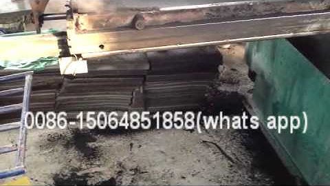 rubber floor tile vulcanizing machine / rubber tile making machine from tyre crumb