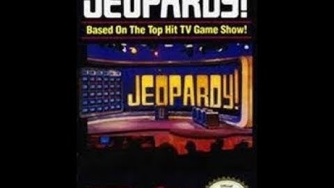 NES Jeopardy! 5th Run Game #5