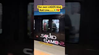 Our own LAGOS blue Rail Line........ 🇳🇬❤️🤗  #fypシ #ayofe #nigeria #railline #lagos