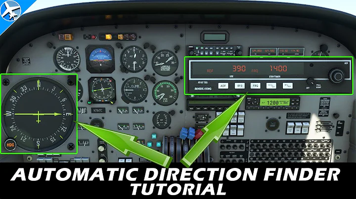How To Navigate to an NDB Using the Automatic Direction Finder (ADF)