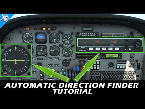 NDB Navigation - Automatic Direction Finder (ADF) Tutorial