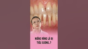 niềng răng bị tiêu xương #dentist #bshong #bshongchinhnha #bshongniengrang