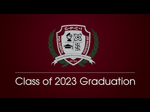 2023 Grand Prairie Collegiate Institute Graduation
