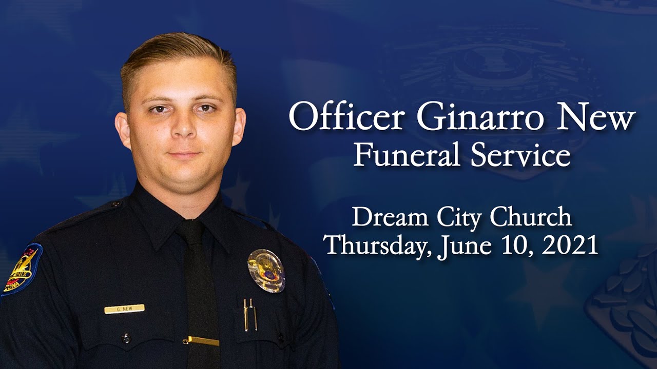 Funeral Service for Phoenix Police Officer Ginarro New