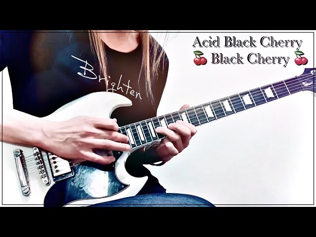 Acid Black Cherry - Black Cherry - 】 Guitar Solo cover - YouTube