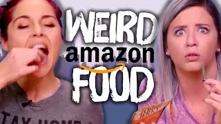 Trying Weird Foods from Amazon! (Cheat Day)