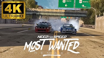Need for Speed Most Wanted 2024 Remake | Revealing Blacklist Racer 16 [4k60fps HDR]