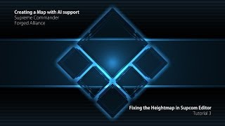 Creating a Map for Supreme Commander: Forged Alliance - Part 3 - Fixing the Heightmap